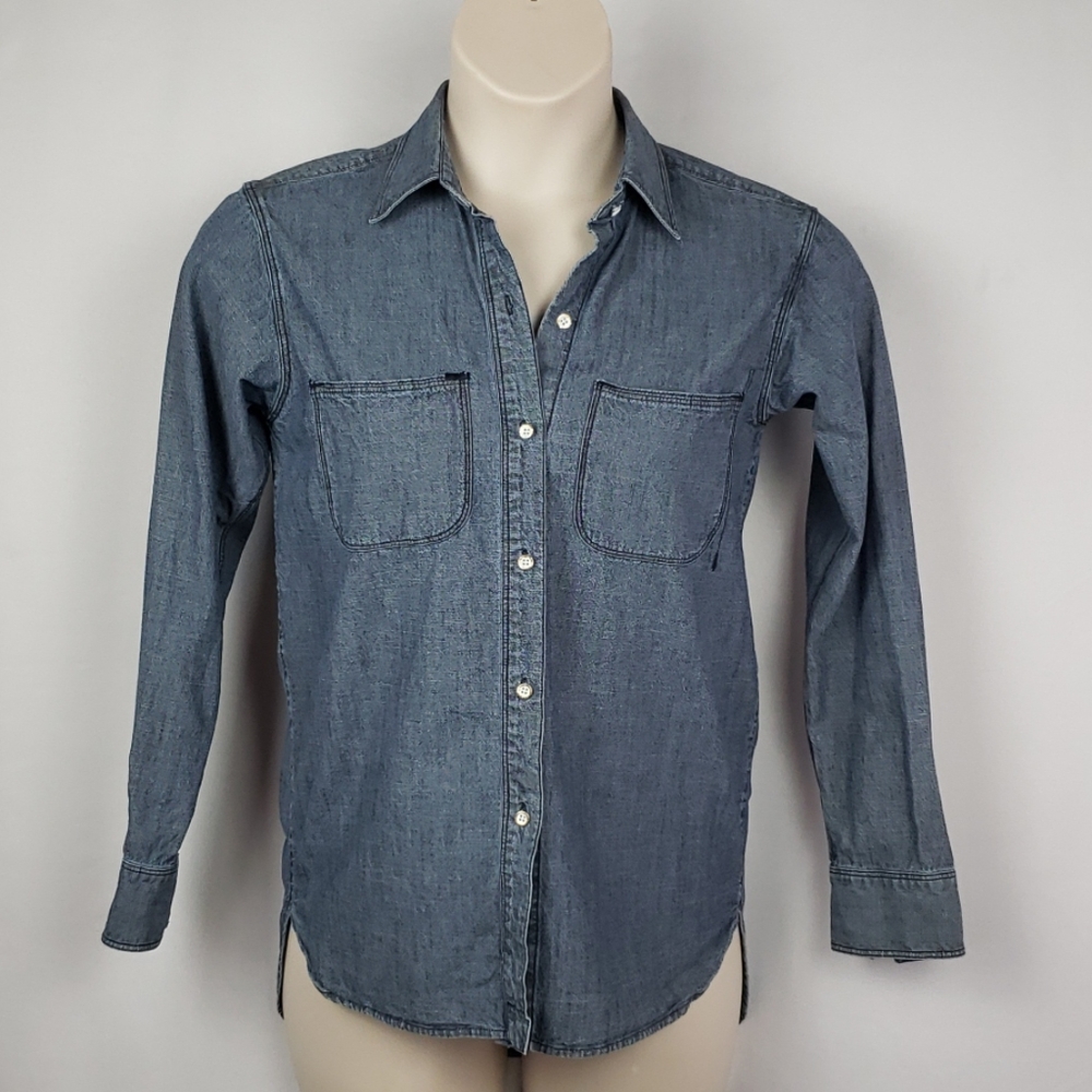 Madewell Denim Button up szXSmall!